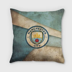 Подушка квадратная FC Man City: Old Style