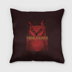 Подушка квадратная Twin Peaks: Red Owl