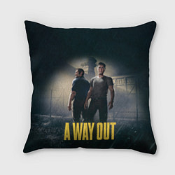Подушка квадратная A Way Out