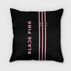 Подушка квадратная Black Pink