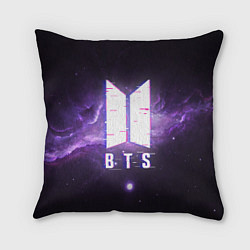 Подушка квадратная BTS: Violet Space