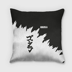 Подушка квадратная Godzilla: Light Style, цвет: 3D-принт
