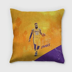 Подушка квадратная LeBron James: NBA Star