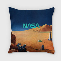 Подушка квадратная NASA on Mars, цвет: 3D-принт