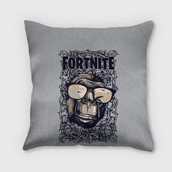 Подушка квадратная Fortnite Monkey