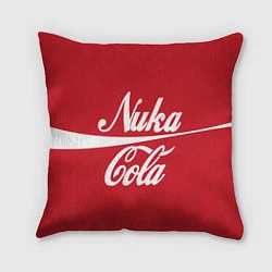 Подушка квадратная Nuka Cola, цвет: 3D-принт