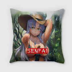 Подушка квадратная Senpai Sex