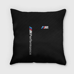 Подушка квадратная BMW M PERFORMANCE CARBON КАРБОН