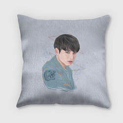 Подушка квадратная Jeon Jungkook