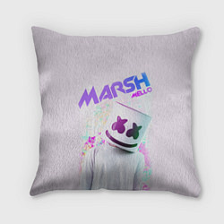 Подушка квадратная Marshmello: New DJ