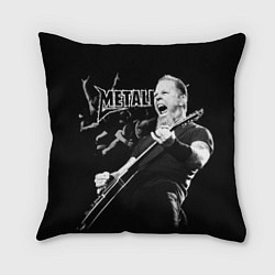 Подушка квадратная Metallica