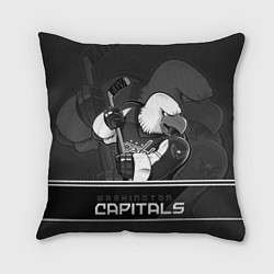 Подушка квадратная Washington Capitals: Mono