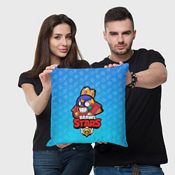 Подушка квадратная El Primo: Brawl Stars, цвет: 3D-принт — фото 2