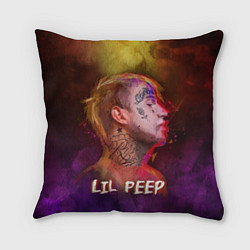 Подушка квадратная Lil Peep ART