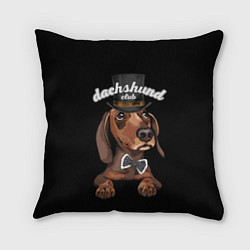 Подушка квадратная Dachshund Club