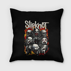 Подушка квадратная Slipknot: Faces