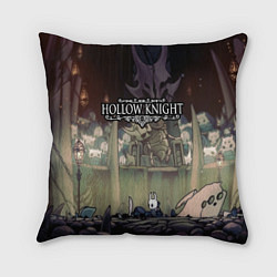 Подушка квадратная HOLLOW KNIGHT, цвет: 3D-принт