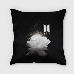 Подушка квадратная BTS Flower, цвет: 3D-принт