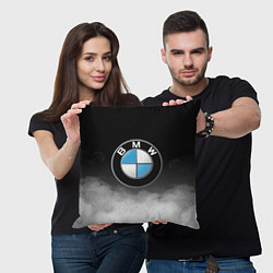 Подушка квадратная BMW, цвет: 3D-принт — фото 2