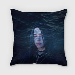 Подушка квадратная Billie Eilish: Ocean Eyes