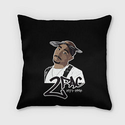 Подушка квадратная 2pac