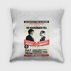 Подушка квадратная The reichenbach fall