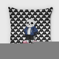 Подушка квадратная UNDERTALE, цвет: 3D-принт