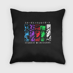 Подушка квадратная JoJo Bizarre Adventure