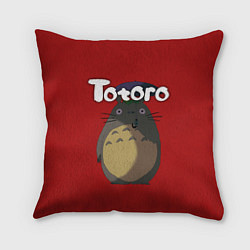 Подушка квадратная Totoro, цвет: 3D-принт