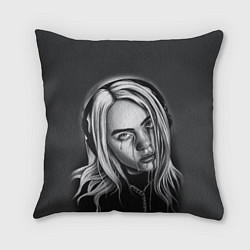 Подушка квадратная BILLIE EILISH