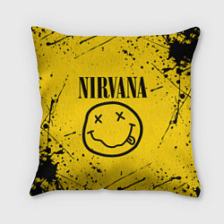 Подушка квадратная NIRVANA, цвет: 3D-принт