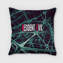 Подушка квадратная Resident Evil - Обитель зла, цвет: 3D-принт