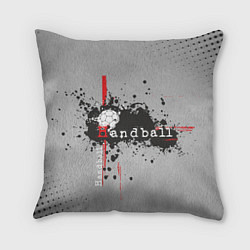 Подушка квадратная Handball, цвет: 3D-принт