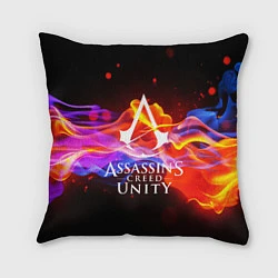 Подушка квадратная Assassin’s Creed: Unity, цвет: 3D-принт