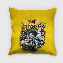 Подушка квадратная MY HERO ACADEMIA группа героев