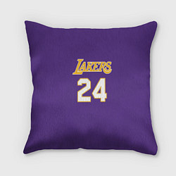 Подушка квадратная Los Angeles Lakers Kobe Brya, цвет: 3D-принт