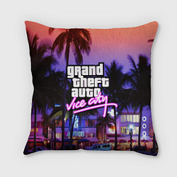 Подушка квадратная Grand Theft Auto Vice City