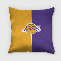 Подушка квадратная LA LAKERS