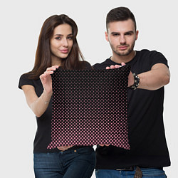 Подушка квадратная Ромбы, цвет: 3D-принт — фото 2