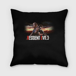 Подушка квадратная Resident Evil 3