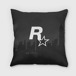 Подушка квадратная ROCKSTAR, цвет: 3D-принт