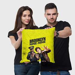 Подушка квадратная Brooklyn Nine-Nine, цвет: 3D-принт — фото 2
