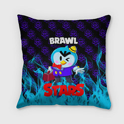 Подушка квадратная BRAWL STARS MRP, цвет: 3D-принт
