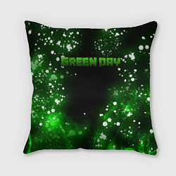 Подушка квадратная GreenDay, цвет: 3D-принт