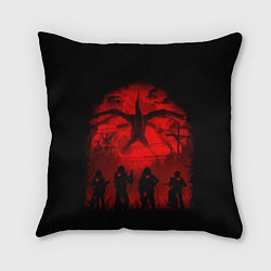 Подушка квадратная STRANGER THINGS, цвет: 3D-принт