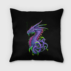 Подушка квадратная Ядовитый Дракон, цвет: 3D-принт
