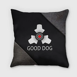 Подушка квадратная HL good dog, цвет: 3D-принт
