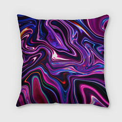 Подушка квадратная Abstract Fluid, цвет: 3D-принт