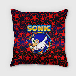 Подушка квадратная Sonic