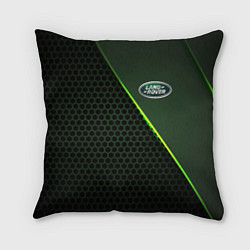 Подушка квадратная Land Rover, цвет: 3D-принт